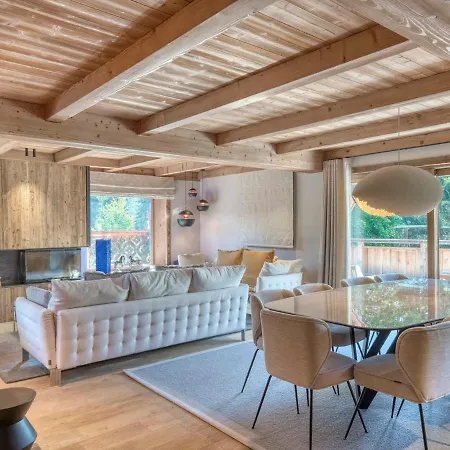 Chalet Renove 6 A Megeve, Proche Pistes Rochebrune, Jardin, Garage, 12 Personnes - Fr-1-453-237 메게브