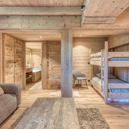Chalet Renove 6 A Megeve, Proche Pistes Rochebrune, Jardin, Garage, 12 Personnes - Fr-1-453-237